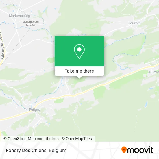 Fondry Des Chiens map