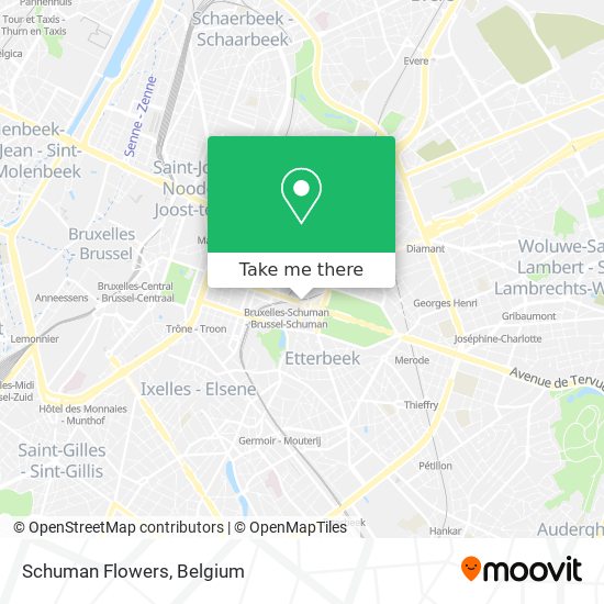 Schuman Flowers map