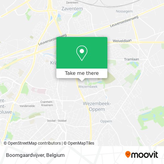 Boomgaardvijver map