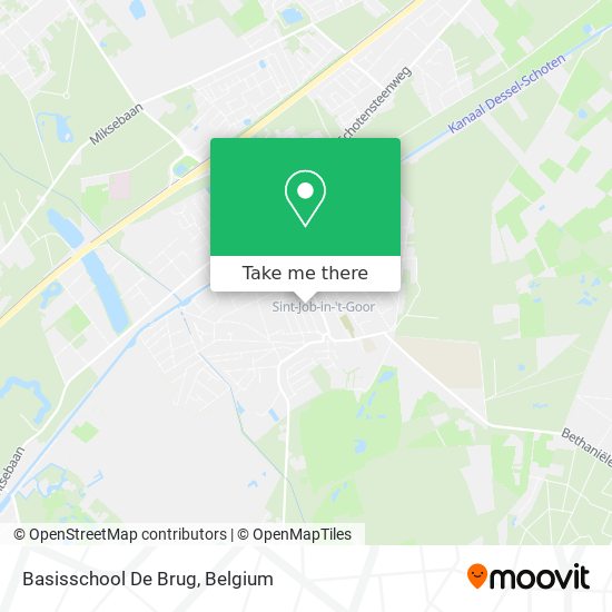 Basisschool De Brug map