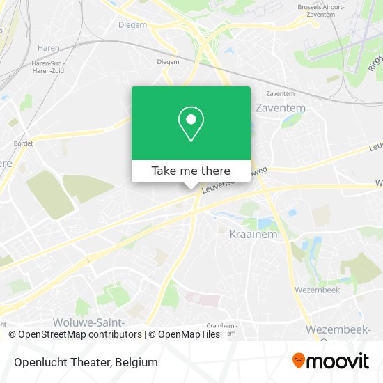 Openlucht Theater map