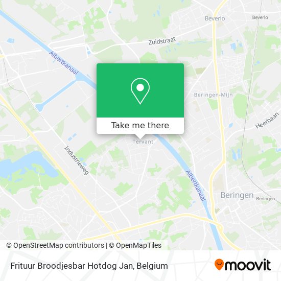 Frituur Broodjesbar Hotdog Jan map