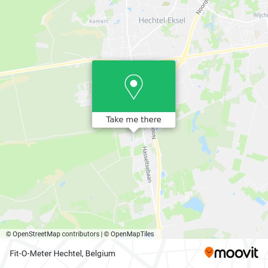 Fit-O-Meter Hechtel map