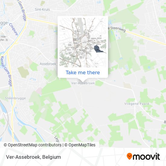 Ver-Assebroek map