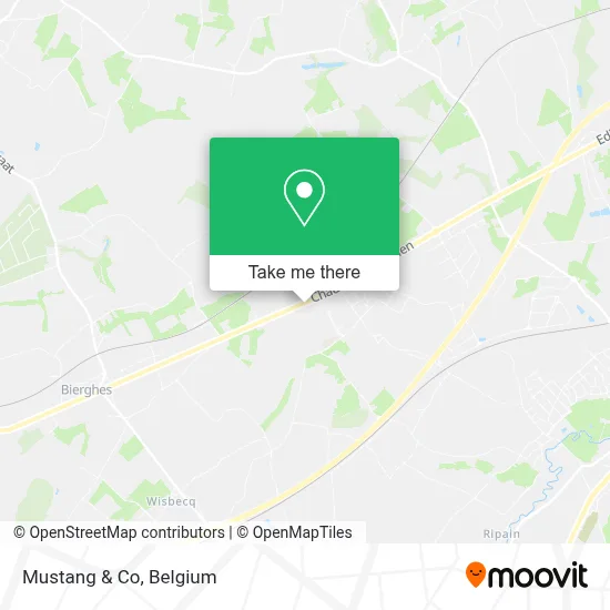 Mustang & Co map