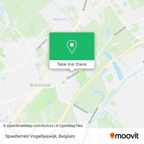 Speelterrein Vogeltjeswijk plan