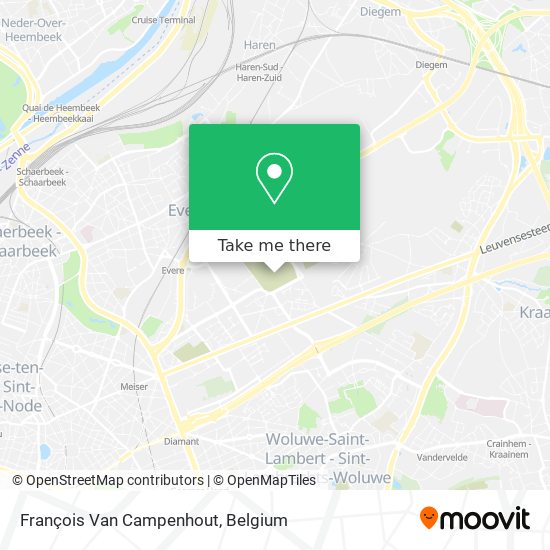 François Van Campenhout map