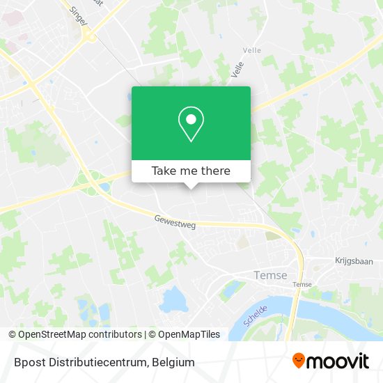 Bpost Distributiecentrum plan