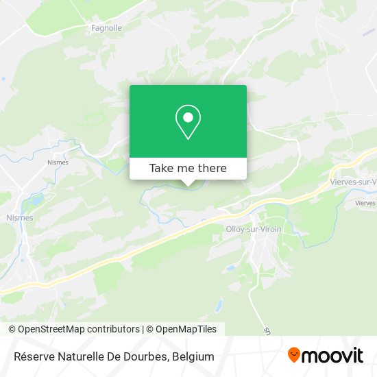 Réserve Naturelle De Dourbes map