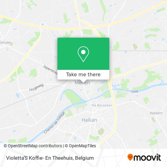 Violetta’S Koffie- En Theehuis plan