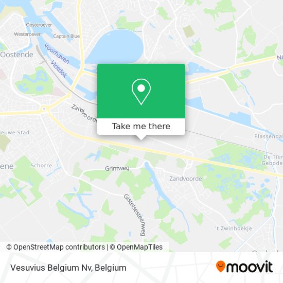 Vesuvius Belgium Nv map