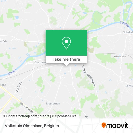 Volkstuin Olmenlaan map