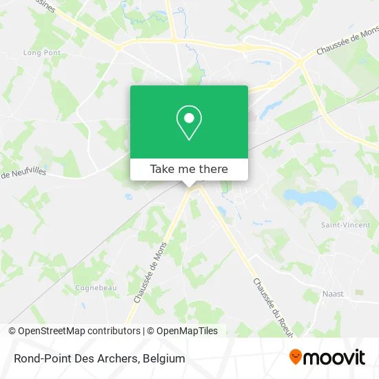 Archers Roundabout map