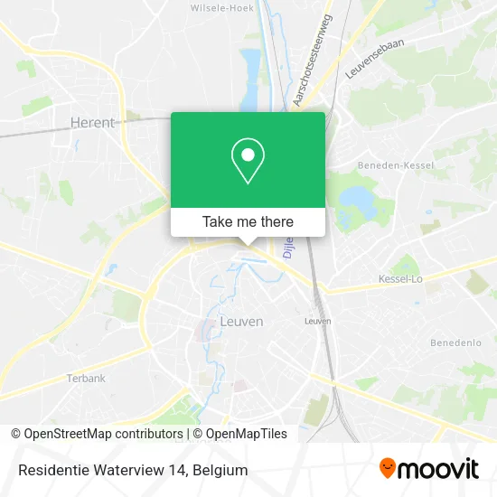 Residentie Waterview 14 map