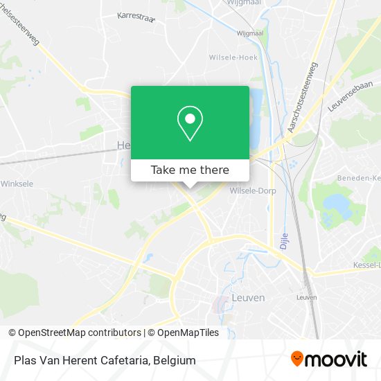 Plas Van Herent Cafetaria map