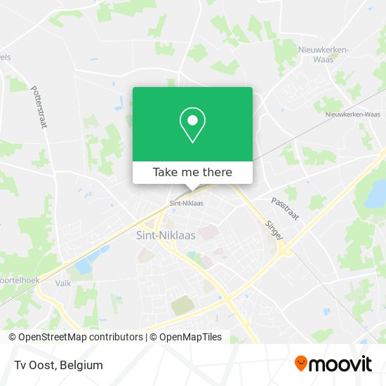 Tv Oost map