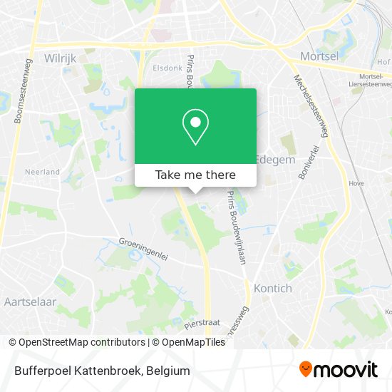 Bufferpoel Kattenbroek map