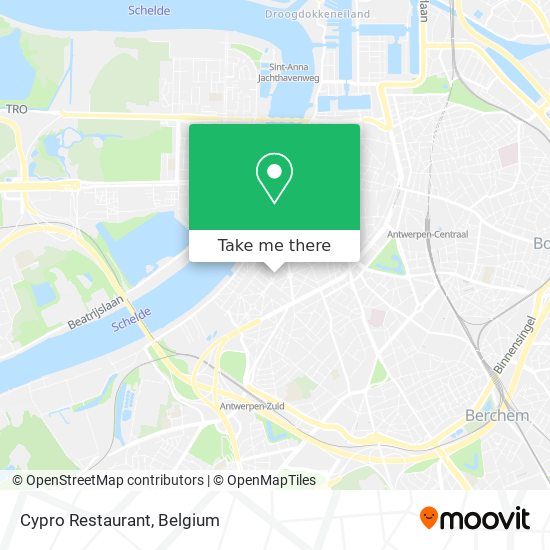 Cypro Restaurant plan