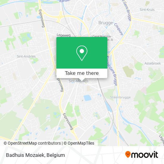 Badhuis Mozaiek map
