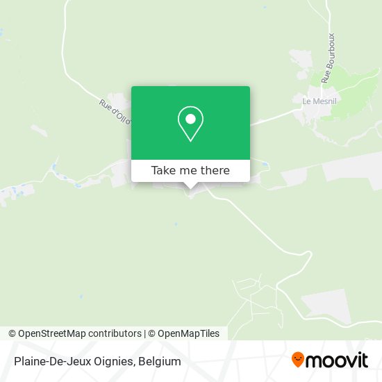 Plaine-De-Jeux Oignies map