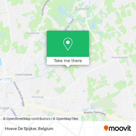 Hoeve De Spijker map