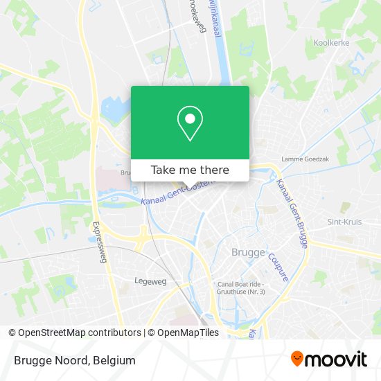 Brugge Noord map