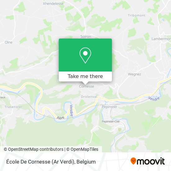 École De Cornesse (Ar Verdi) map