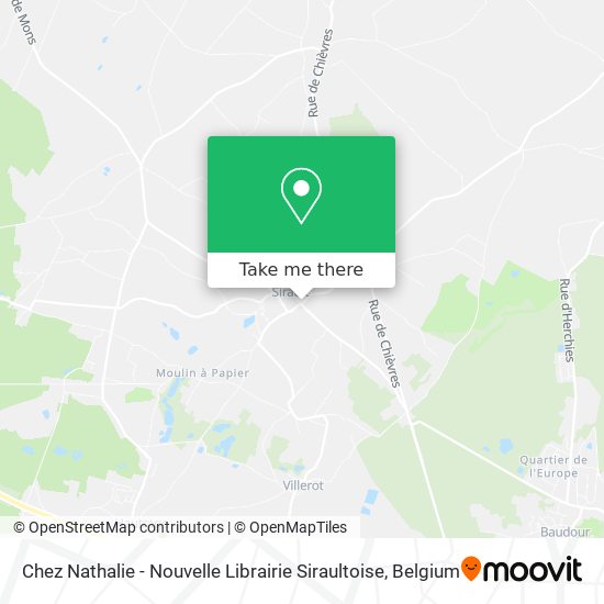 Chez Nathalie - Nouvelle Librairie Siraultoise map