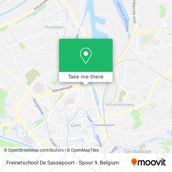Freinetschool De Sassepoort - Spoor 9 map