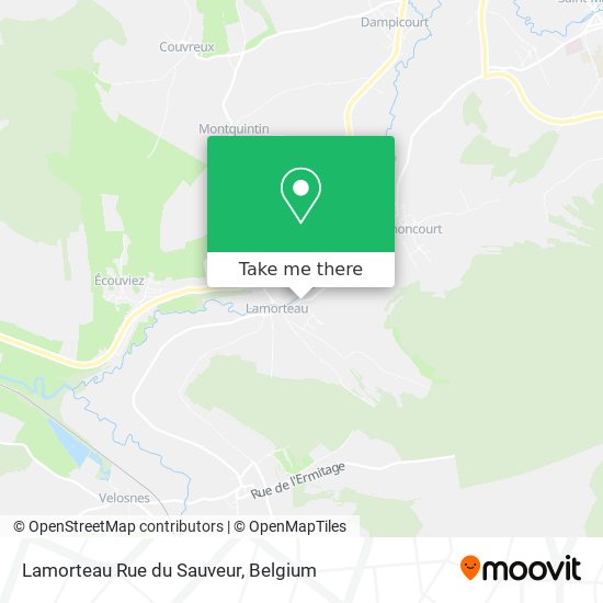 Lamorteau Rue du Sauveur map