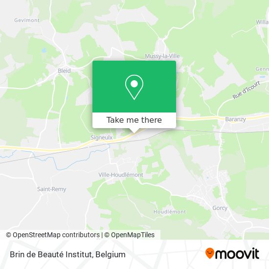 Brin de Beauté Institut plan