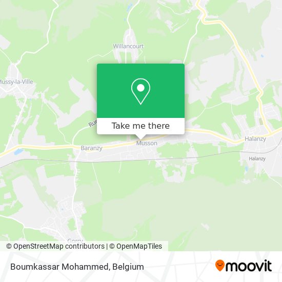 Boumkassar Mohammed map