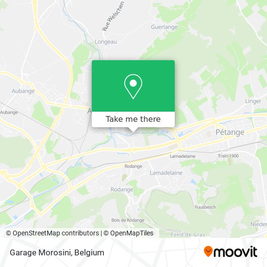 Garage Morosini map