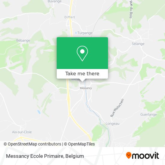 Messancy Ecole Primaire map