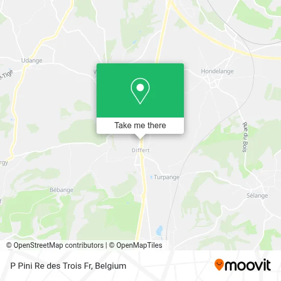 P Pini Re des Trois Fr map