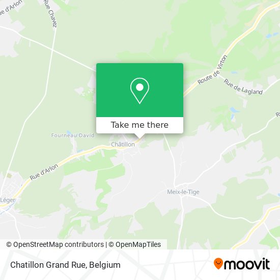 Chatillon Grand Rue plan