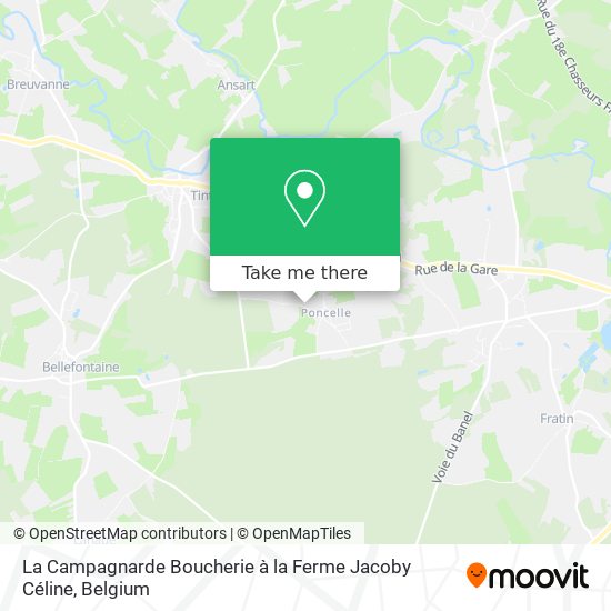 La Campagnarde Boucherie à la Ferme Jacoby Céline map