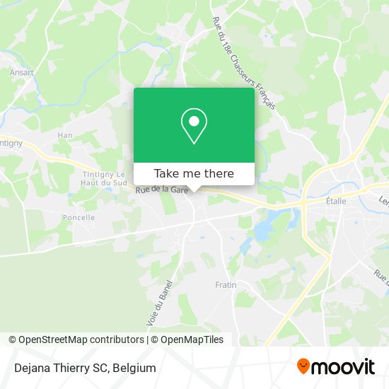 Dejana Thierry SC map