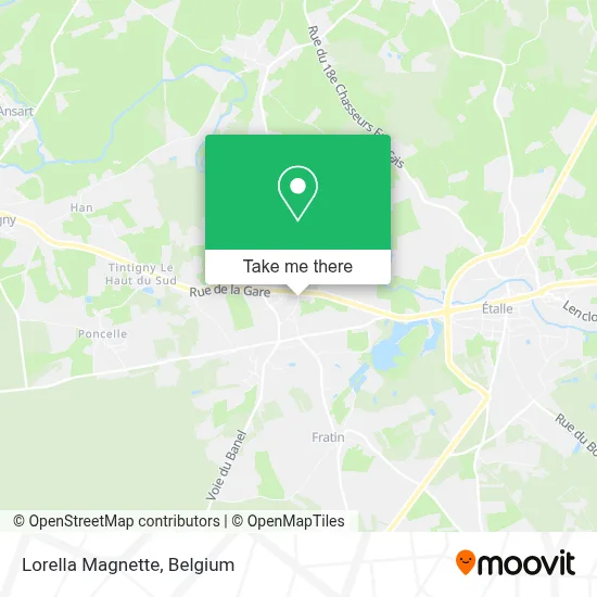 Lorella Magnette map