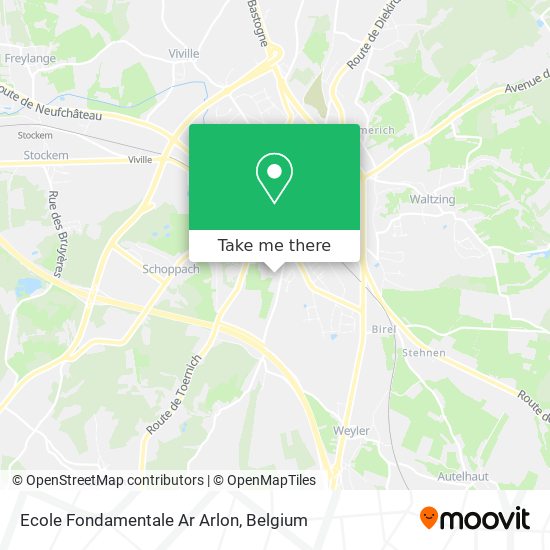 Ecole Fondamentale Ar Arlon plan