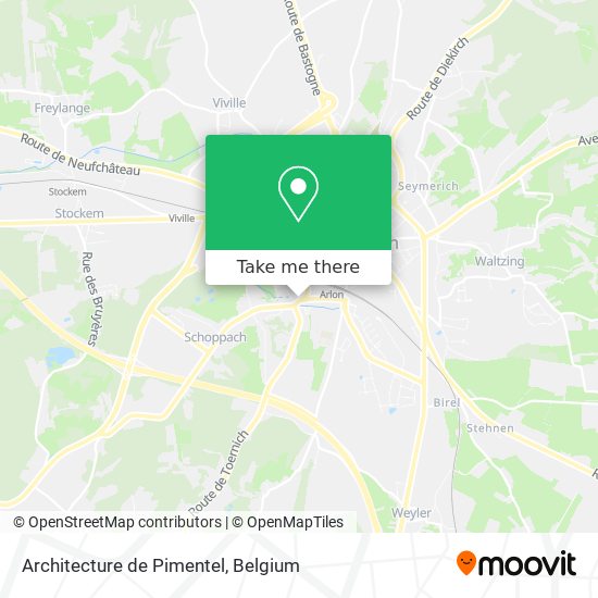 Architecture de Pimentel plan