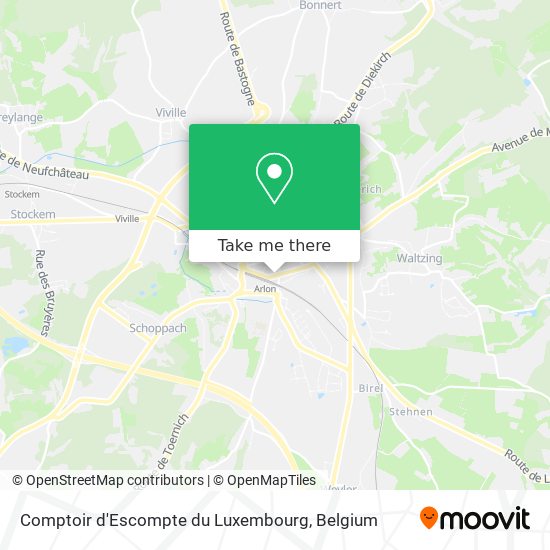 Comptoir d'Escompte du Luxembourg map