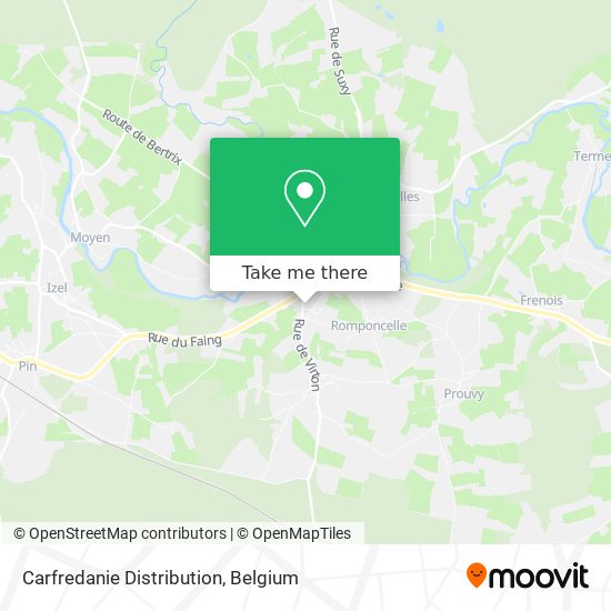 Carfredanie Distribution plan