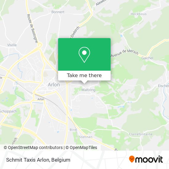 Schmit Taxis Arlon map