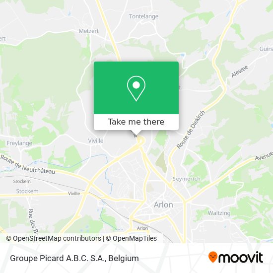 Groupe Picard A.B.C. S.A. map