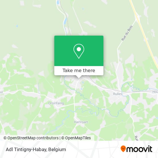 Adl Tintigny-Habay map