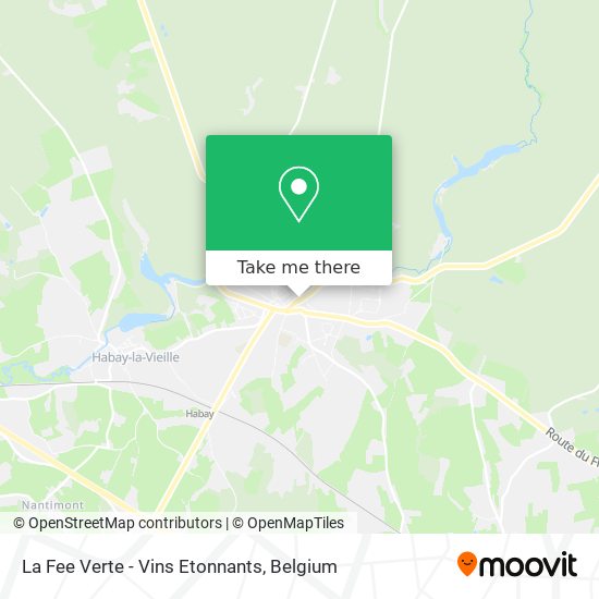La Fee Verte - Vins Etonnants map