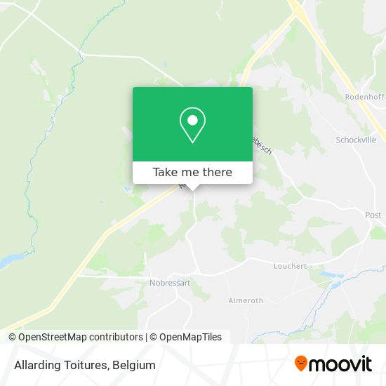 Allarding Toitures map