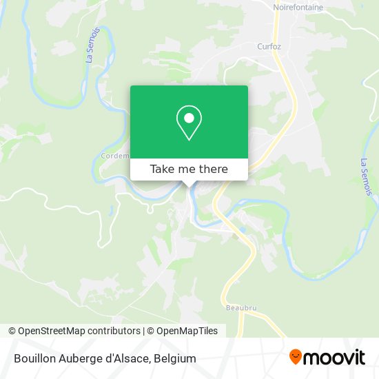 Bouillon Auberge d'Alsace map