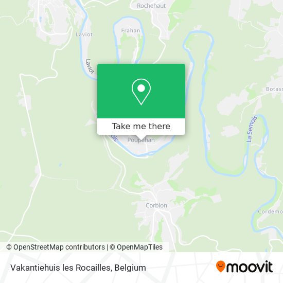 Vakantiehuis les Rocailles plan